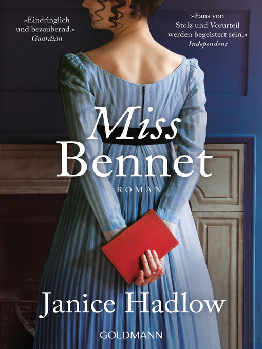 Titeldetails für Miss Bennet nach Janice Hadlow - Verfügbar